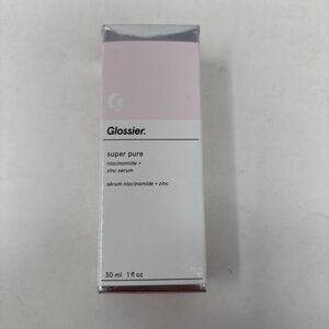 Glossier SUPER PURE Niacinamide + Zinc Face Facial Serum 30ml/1oz Full Size